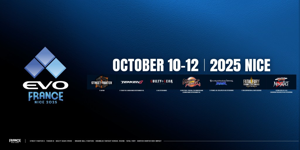 Evo France 2025 Banner